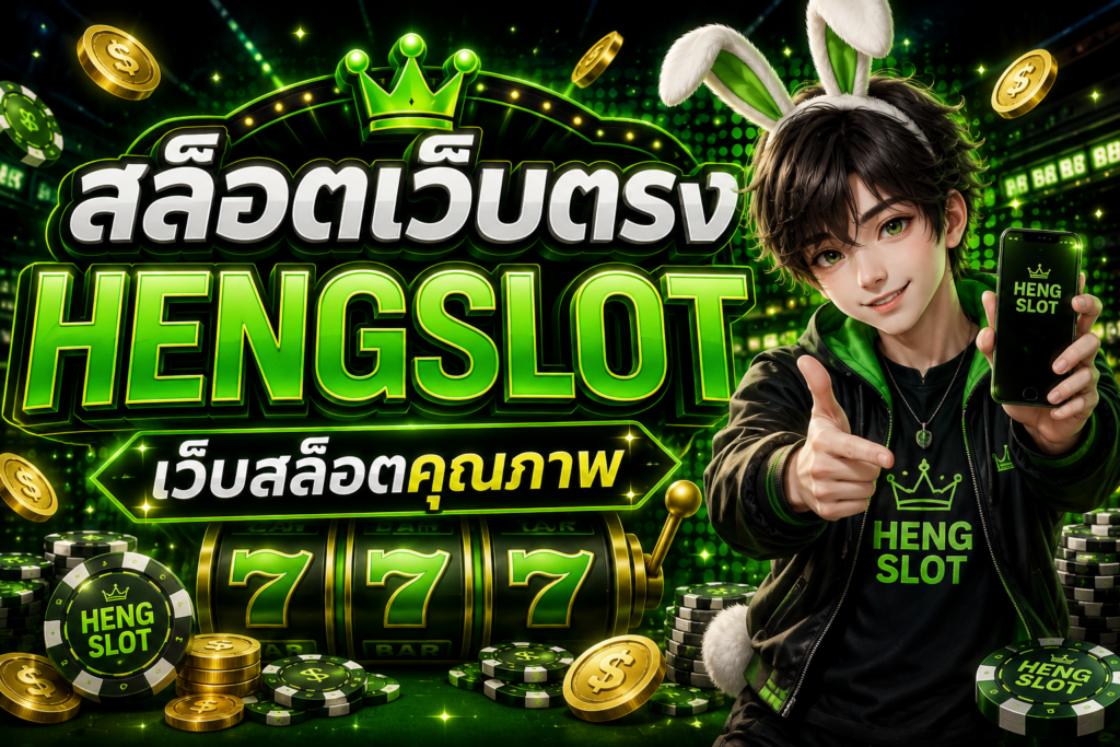 สล็อตเว็บตรง HENGSLOT ที่คุณต้องลอง